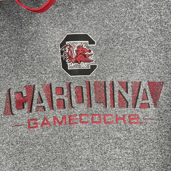 University South Carolina Mens Hoodie Large Champion Microfiber Pullover College - Picture 2 of 8